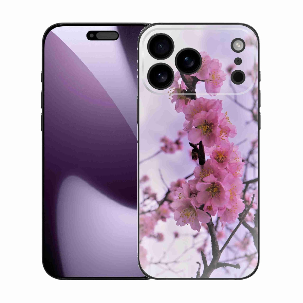 Gélový kryt mmCase na iPhone 17 Pro Max - kvety 7