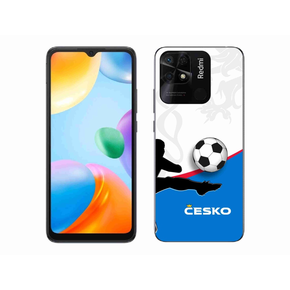 Gélový kryt mmCase na Xiaomi Redmi 10C - futbal Česko 3