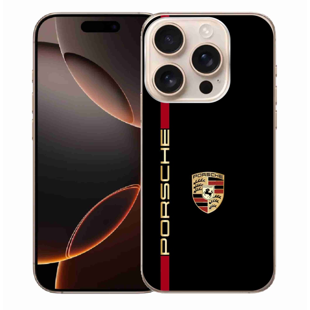 Gélový kryt mmCase na iPhone 16 Pro Max - porsche 1