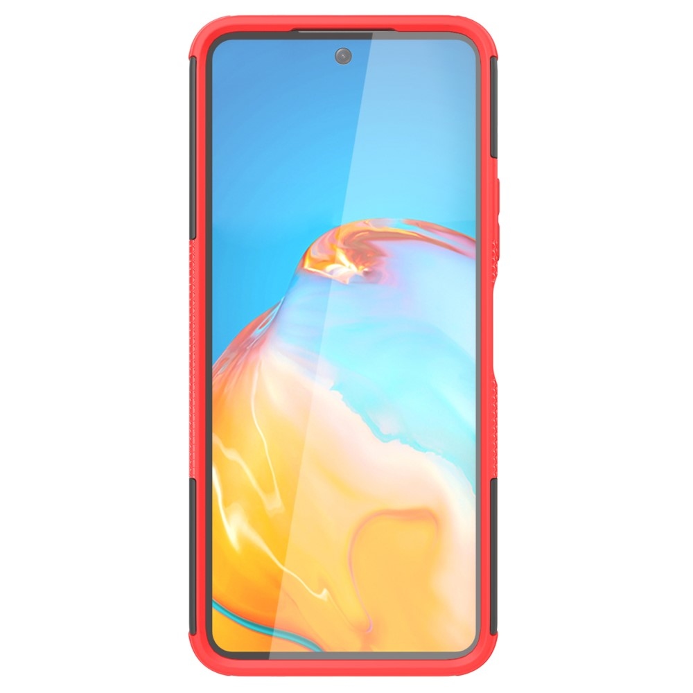 Kick odolný kryt na Xiaomi Redmi 12 4G/5G - červený