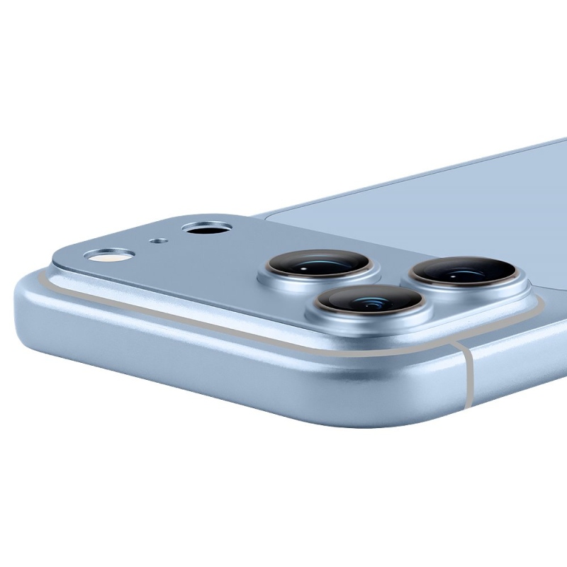 OBAL:ME Camera Island Ochrana objektívu pre Apple iPhone 18 Pro Max, svetlo modrá