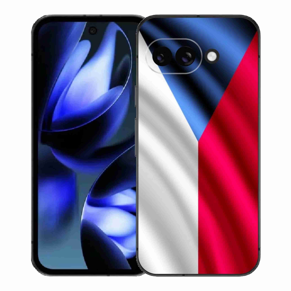 Gélový kryt mmCase na Google Pixel 9a - česká vlajka