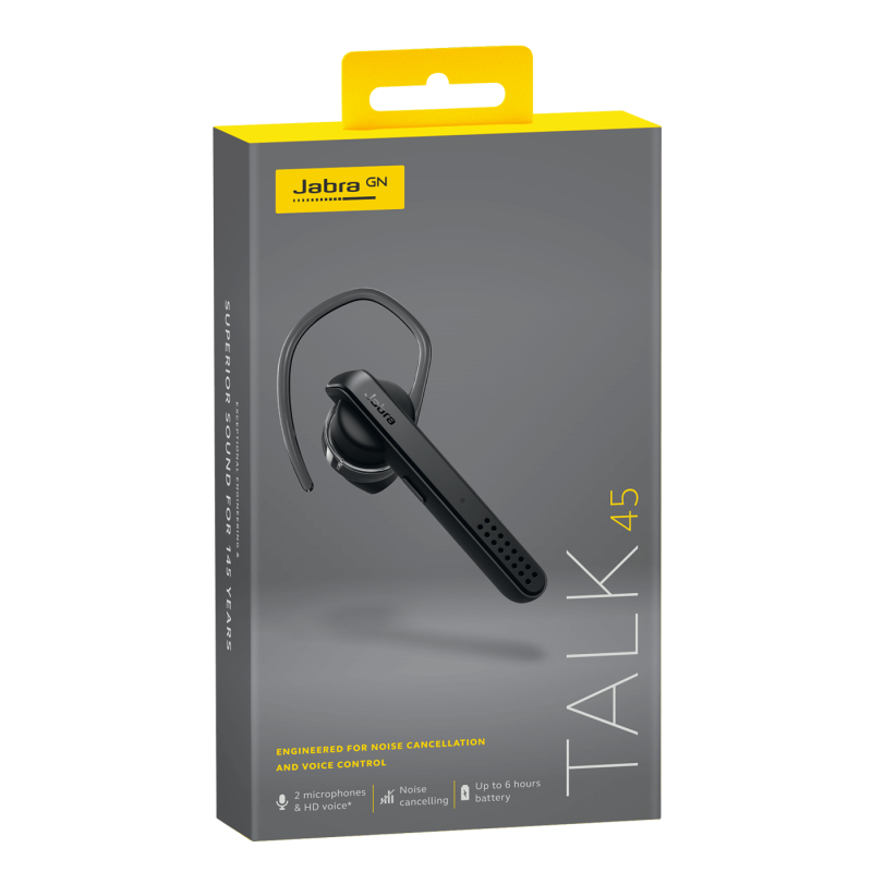 Jabra Talk 45 Bluetooth HF Black