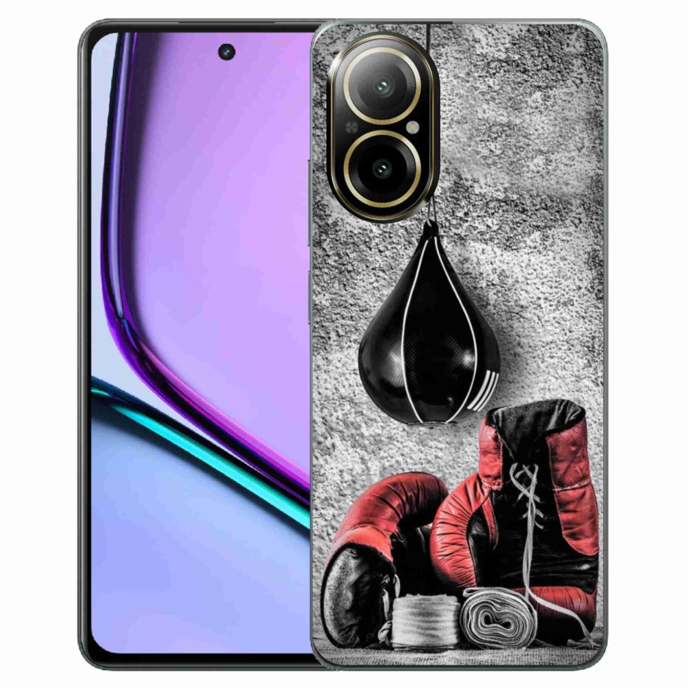 Gélový kryt mmCase na Realme C67 - boxovacie vrece a rukavice