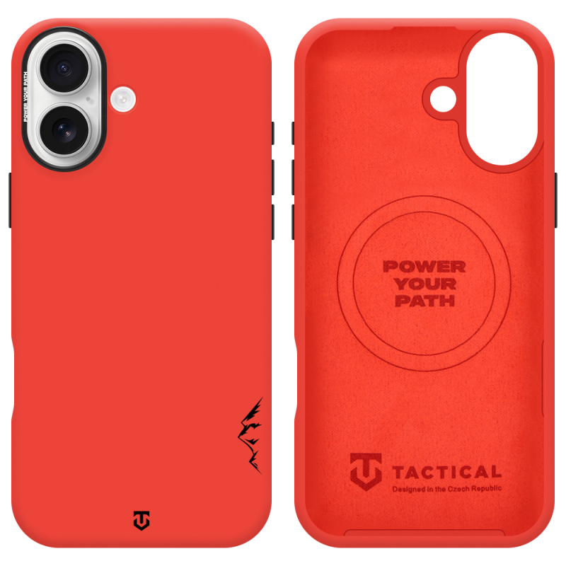 Tactical MagForce Velvet Smoothie 2.0 – puzdro pre Apple iPhone 17 v farbe Chilli
