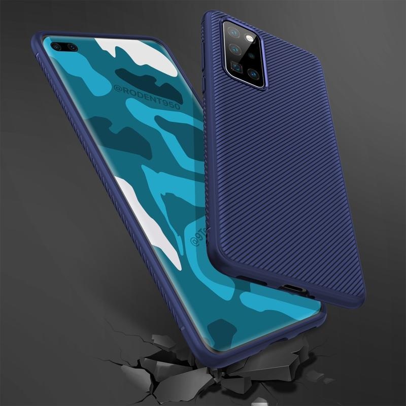 Jazz gélový obal na mobil Huawei P40 Pro - modrý