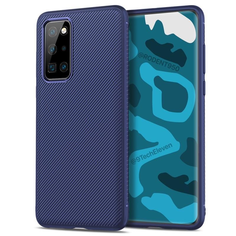 Jazz gélový obal na mobil Huawei P40 Pro - modrý