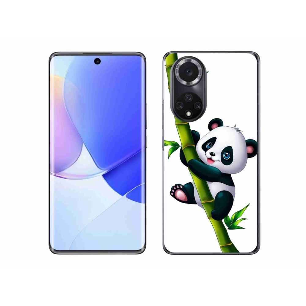 Gélový kryt mmCase na Honor 50 - panda na bambuse
