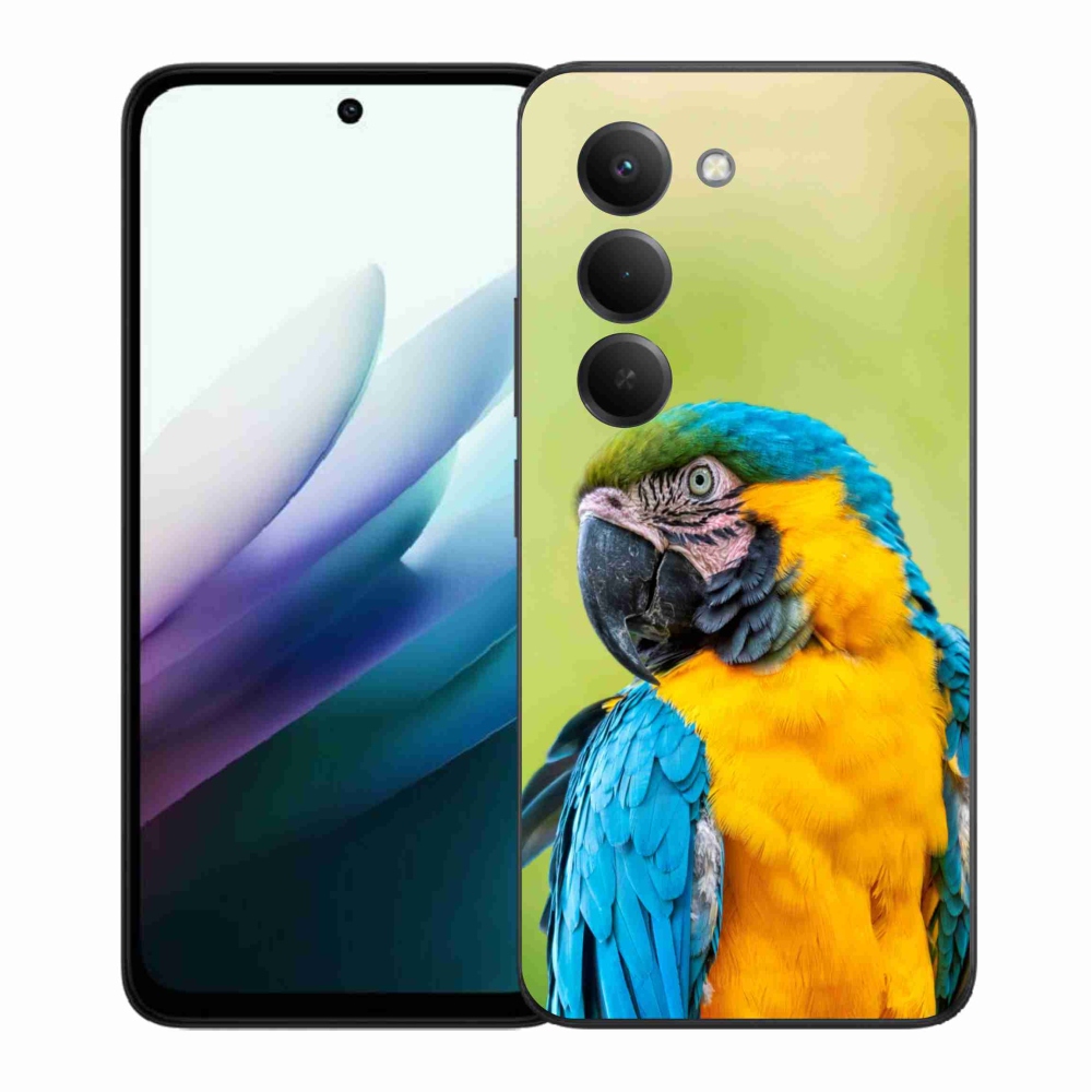 Gélový kryt mmCase na Xiaomi Redmi 15 4G/5G (171mm) - papagáj ara 2
