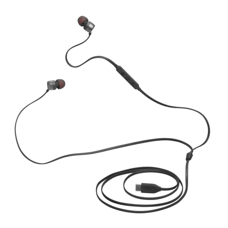 JBL Tune 310C In-Ear USB-C slúchadlá čierne