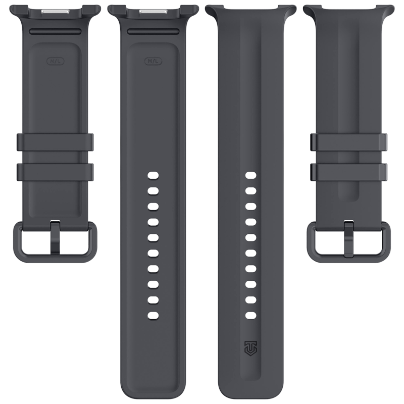Taktický silikónový remienok pre Samsung Galaxy Watch 8/9, sivý
