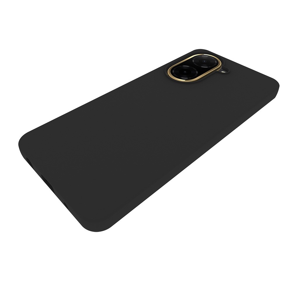 Matný gélový obal na Xiaomi Redmi A5 - čierny