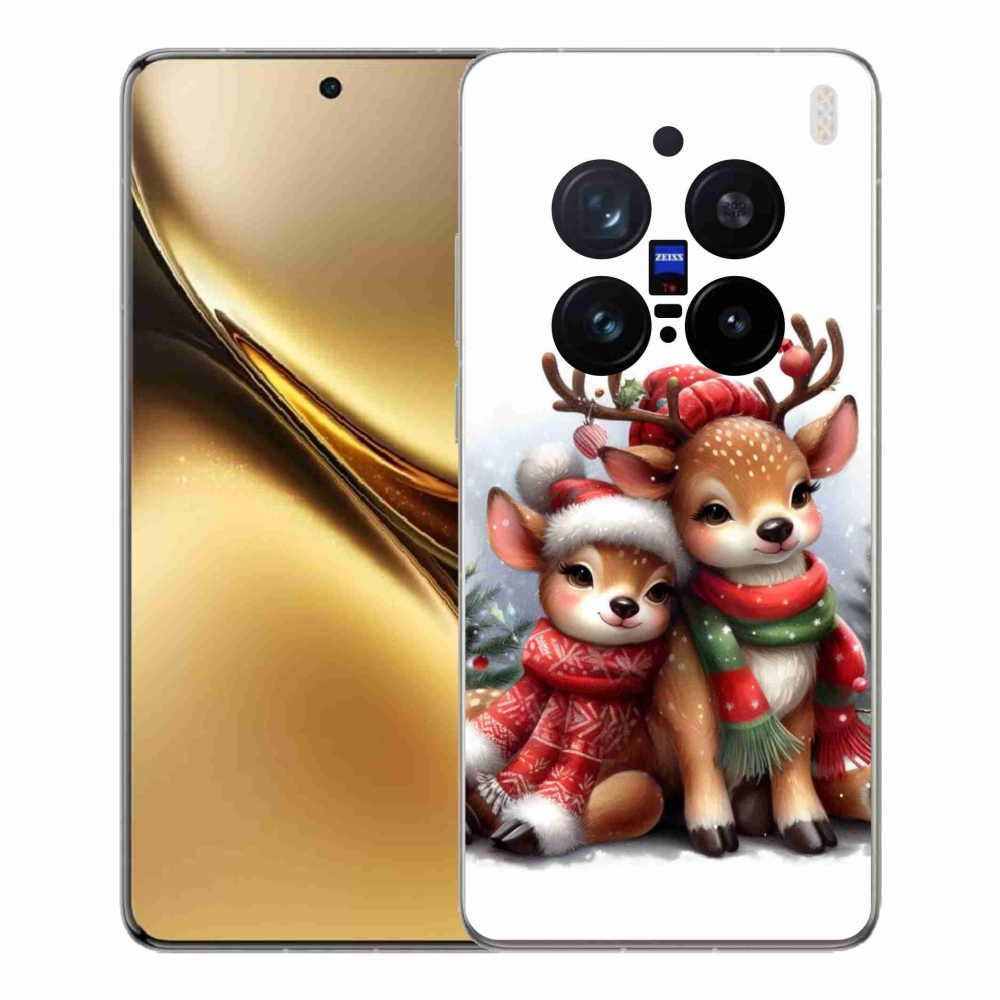 Gélový kryt mmCase na Vivo X200 Pro 5G - vianočné soby