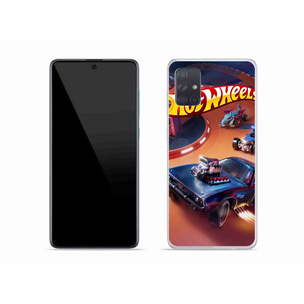 Gélový kryt mmCase na Samsung Galaxy A51 - hot wheels