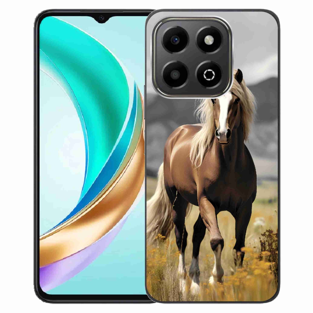 Gélový kryt mmCase na Honor X6b - hnedý kôň 1