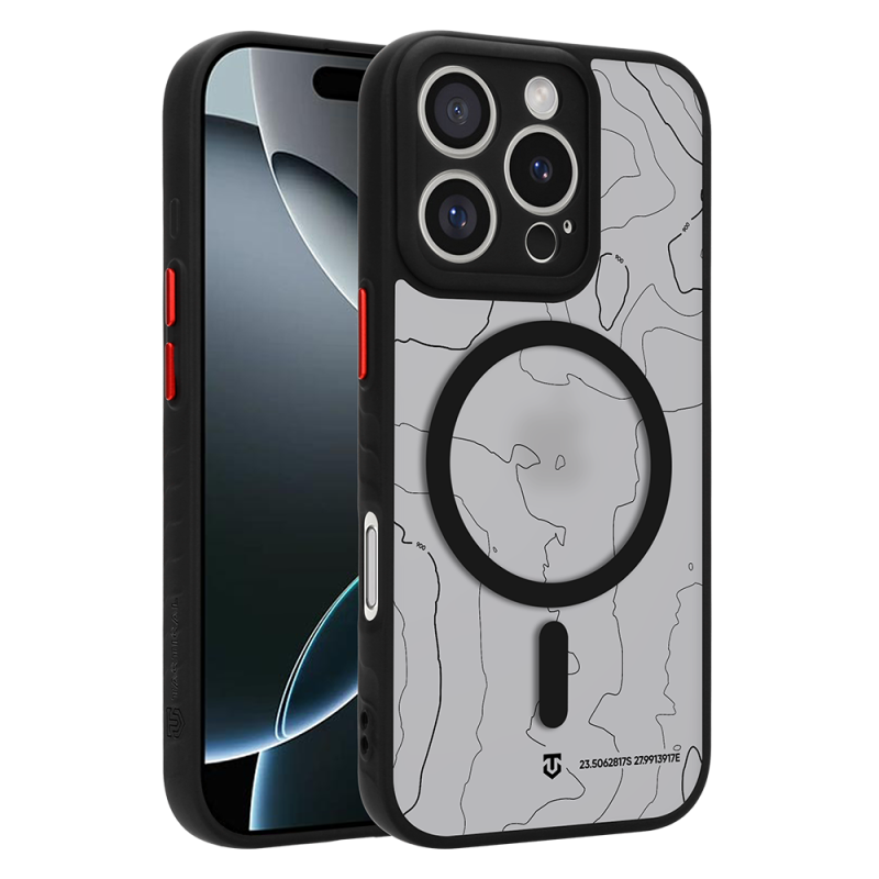 Tactical MagForce Warthog – puzdro pre Apple iPhone 16 Pro v farbe Asphalt