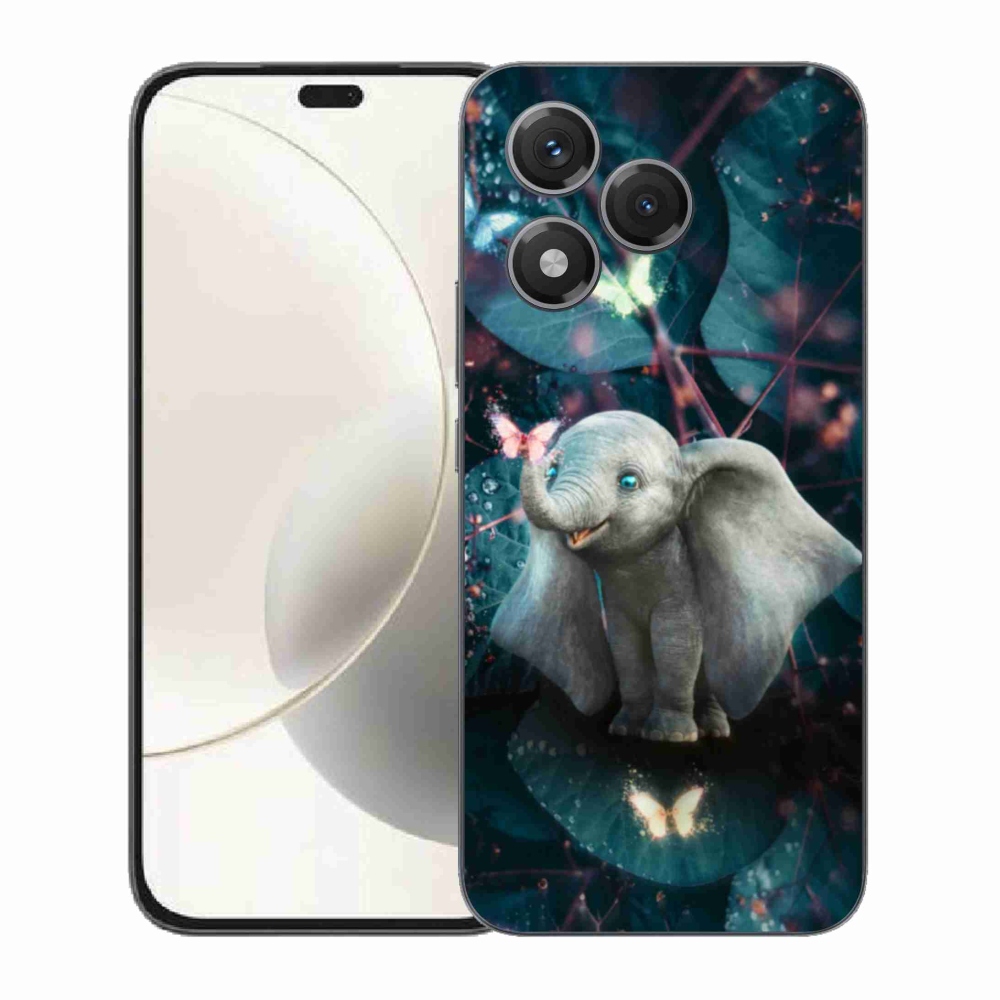 Gélový kryt mmCase na Honor 400 Lite - roztomilý slon