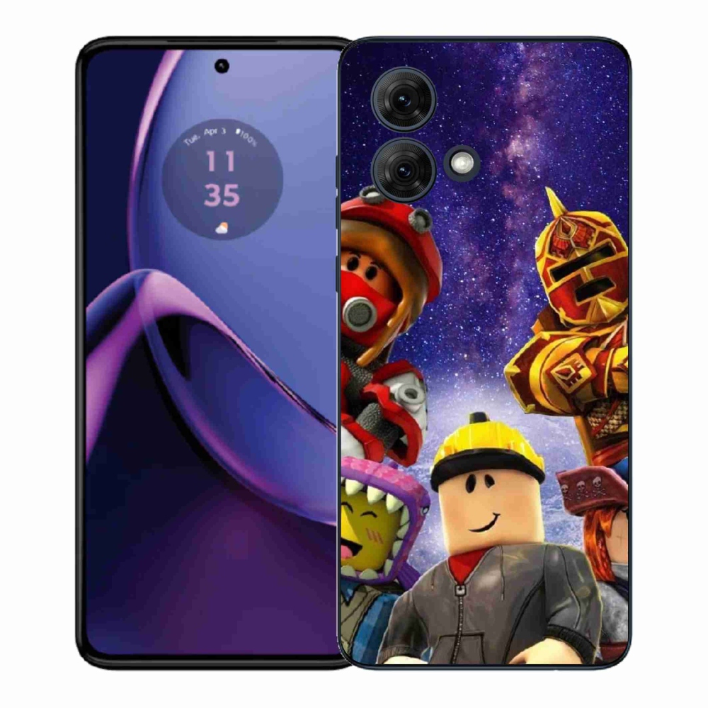 Gélový kryt mmCase na Motorola Moto G84 5G - roblox 3