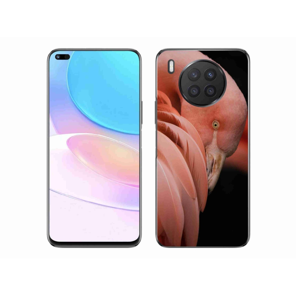 Gélový kryt mmCase na Huawei Nova 8i - plameniak 3