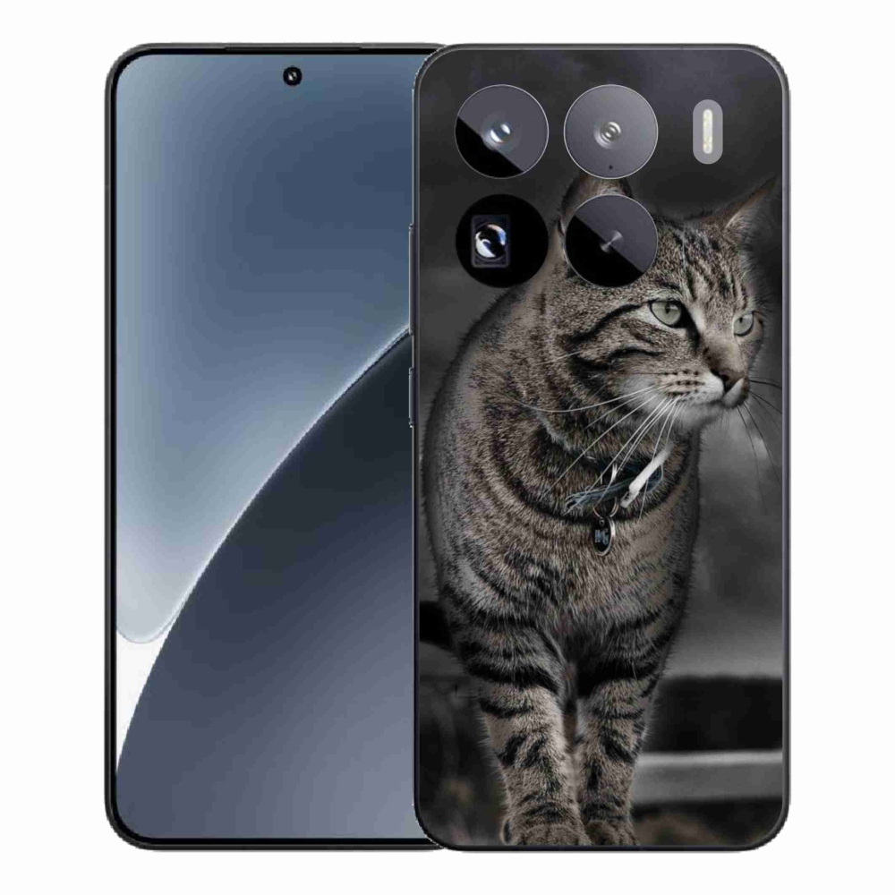 Gélový kryt mmCase na Xiaomi 15 Pro - mačka