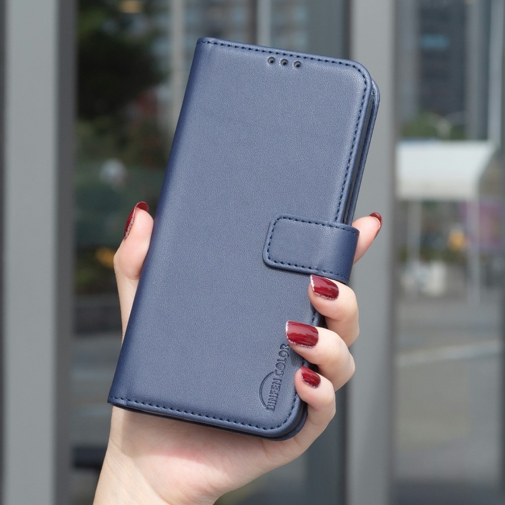 BNF knižkové púzdro na Samsung Galaxy S25 Edge - modré