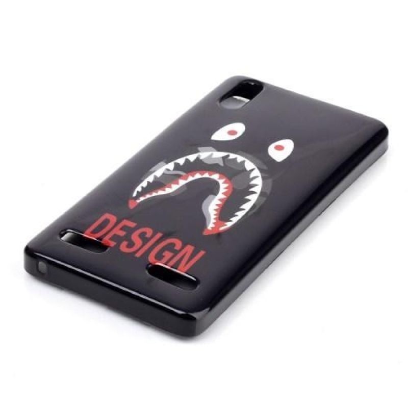 Jelly gélový obal pre mobil Lenovo A6000 - monster