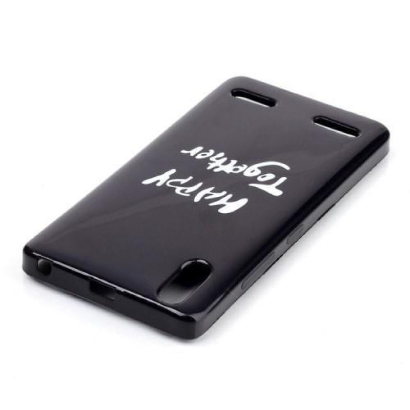 Jelly gélový obal pre mobil Lenovo A6000 - šťastie