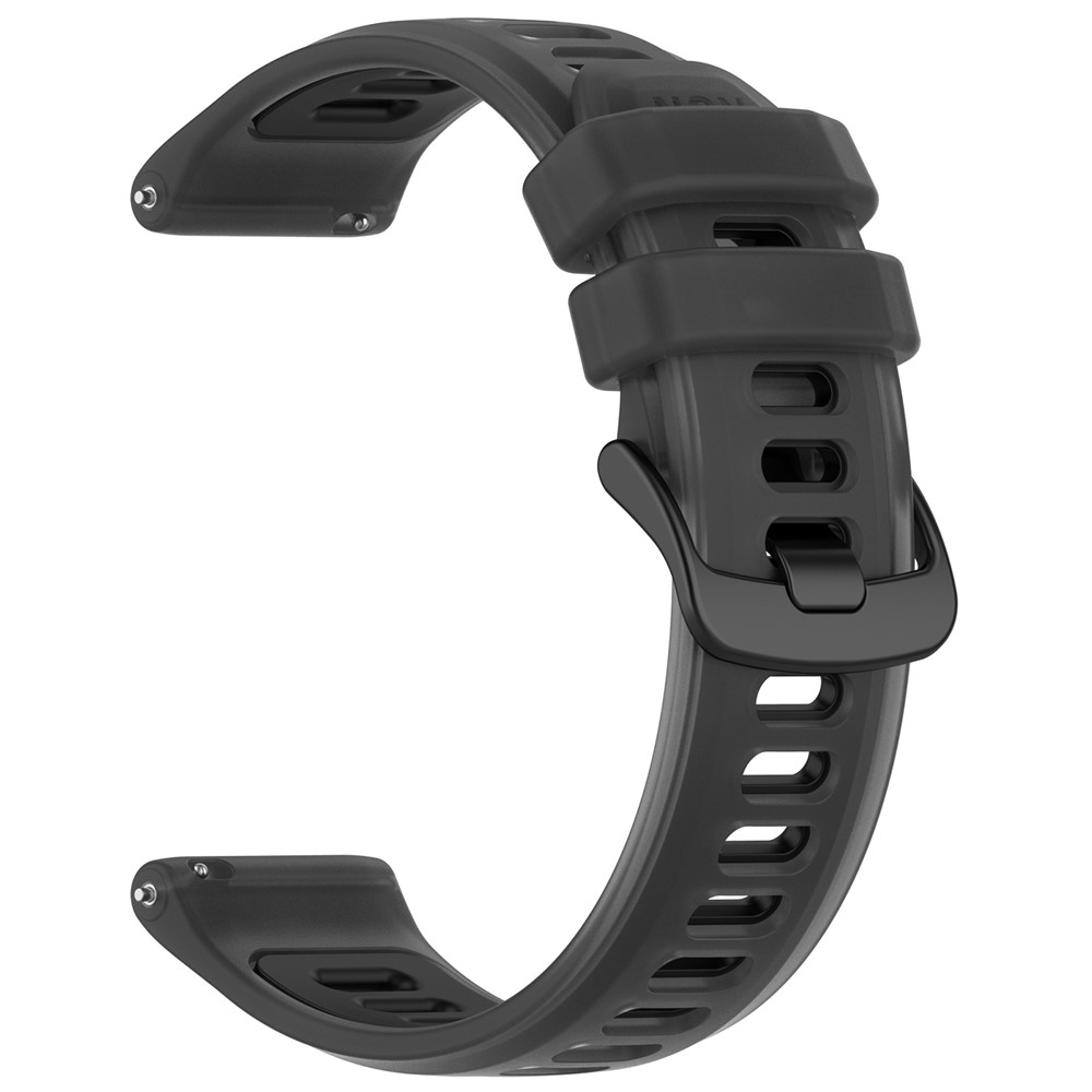 Jelly silikónový remienok na Garmin Forerunner 570 42mm - čierny
