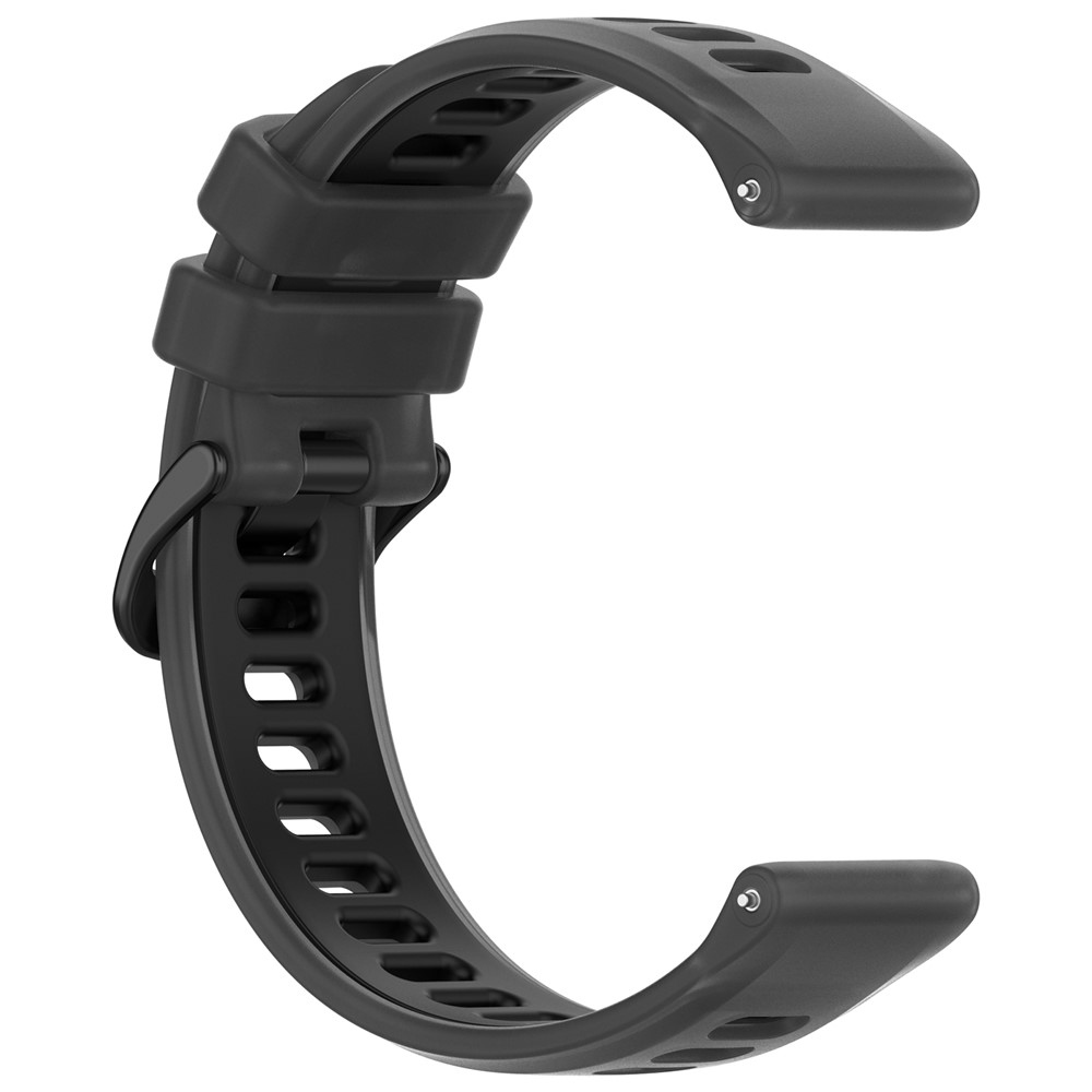 Jelly silikónový remienok na Garmin Forerunner 570 42mm - čierny
