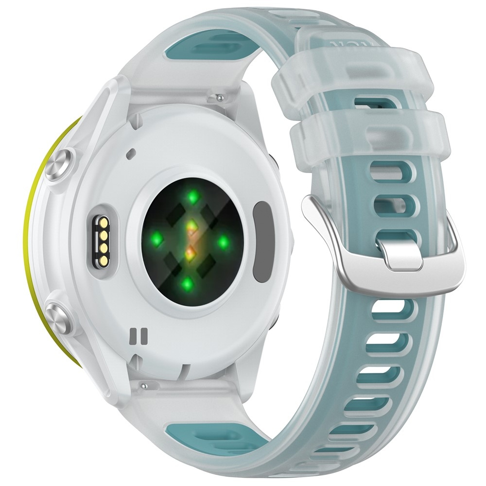 Jelly silikónový remienok na Garmin Forerunner 570 42mm - modrý