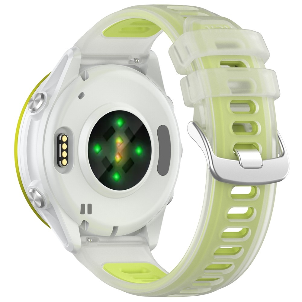 Jelly silikónový remienok na Garmin Forerunner 570 42mm - zelený