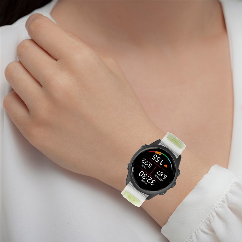 Jelly silikónový remienok na Garmin Forerunner 570 47mm/970/265 - zelený