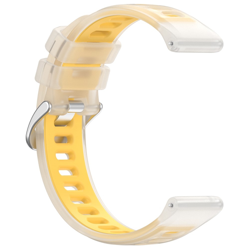 Jelly silikónový remienok na Garmin Forerunner 570 47mm/970/265 - žltý