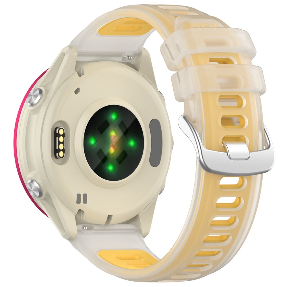 Jelly silikónový remienok na Garmin Forerunner 570 47mm/970/265 - žltý
