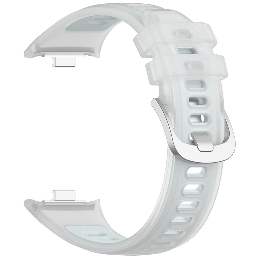 Jelly silikónový remienok na Xiaomi Smart Band 10 Pro/9 Pro/8 Pro/Redmi Watch 6/5/4 - biely