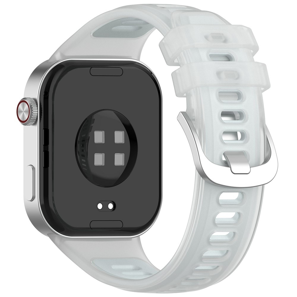 Jelly silikónový remienok na Xiaomi Smart Band 10 Pro/9 Pro/8 Pro/Redmi Watch 6/5/4 - biely
