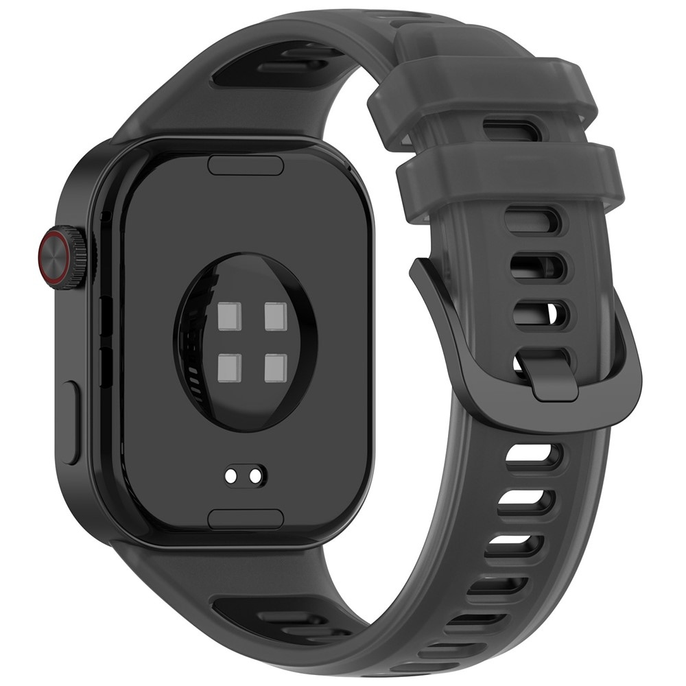 Jelly silikónový remienok na Xiaomi Smart Band 10 Pro/9 Pro/8 Pro/Redmi Watch 6/5/4 - čierny