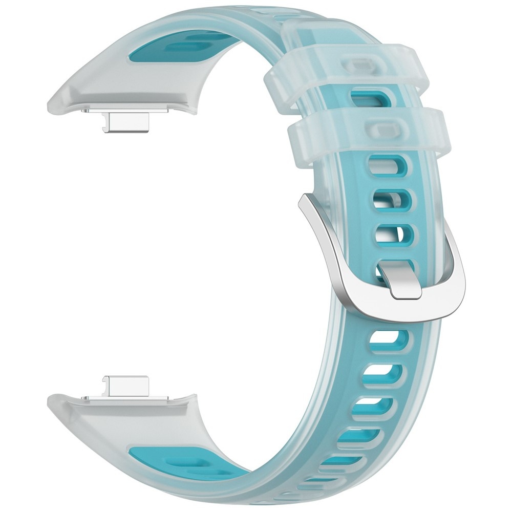 Jelly silikónový remienok na Xiaomi Smart Band 10 Pro/9 Pro/8 Pro/Redmi Watch 6/5/4 - modrý