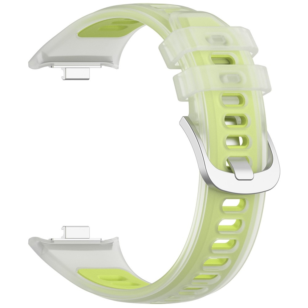 Jelly silikónový remienok na Xiaomi Smart Band 10 Pro/9 Pro/8 Pro/Redmi Watch 6/5/4 - zelený