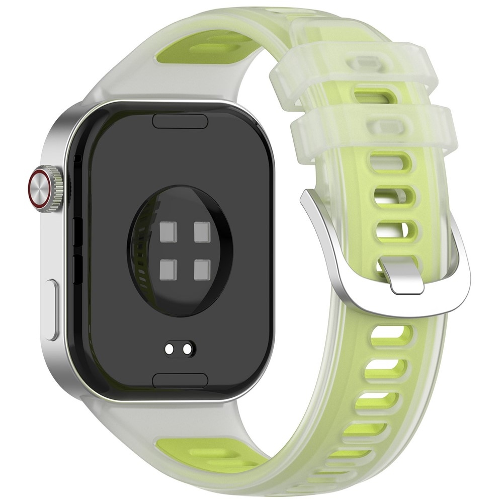 Jelly silikónový remienok na Xiaomi Smart Band 10 Pro/9 Pro/8 Pro/Redmi Watch 6/5/4 - zelený