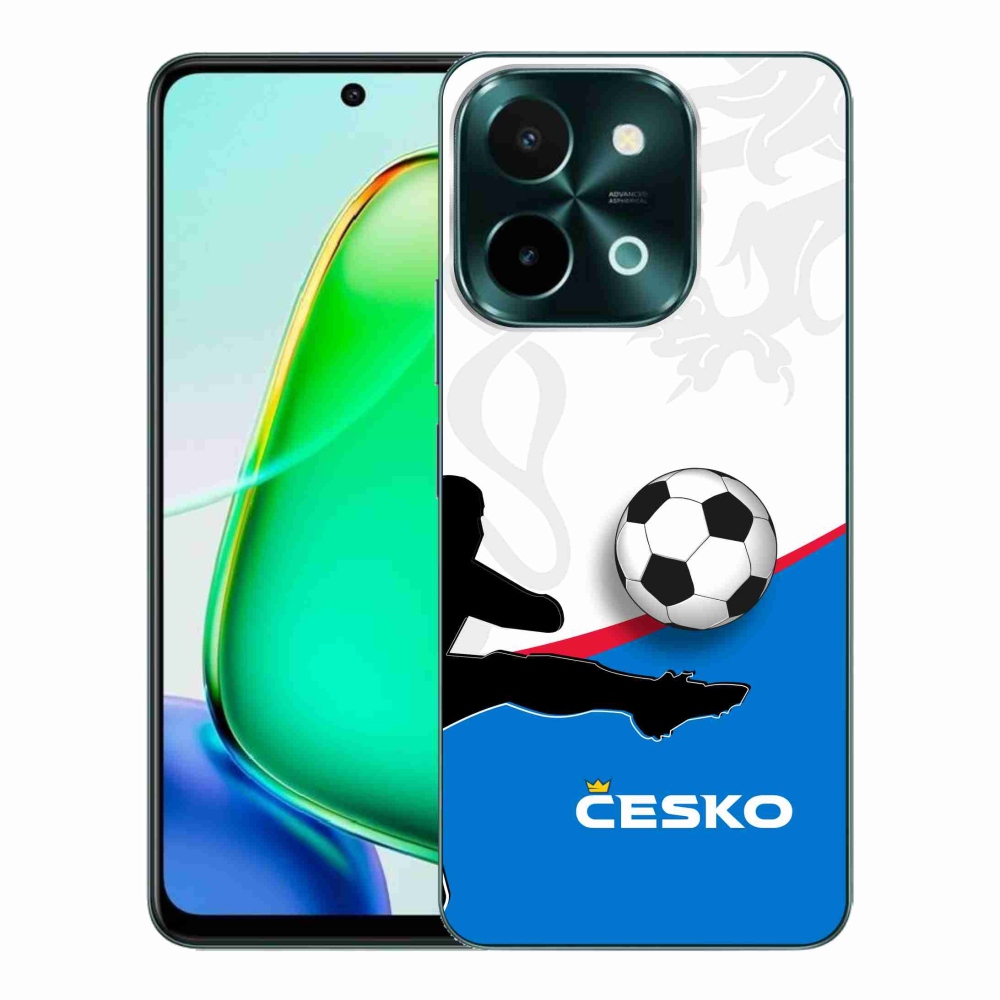 Gélový kryt mmCase na Vivo Y28 - futbal Česko 3