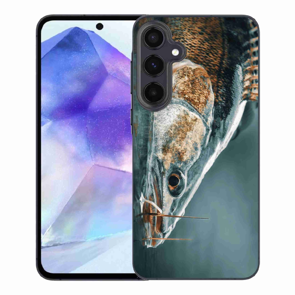 Gélový obal mmCase na Samsung Galaxy A55 5G - zubáč