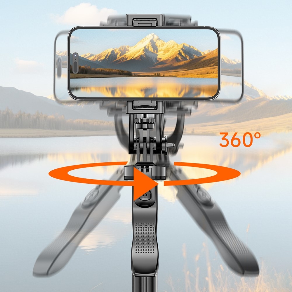 Teleskopická selfie tyč L16-TT so statívom 1,8 m s diaľkovým ovládaním