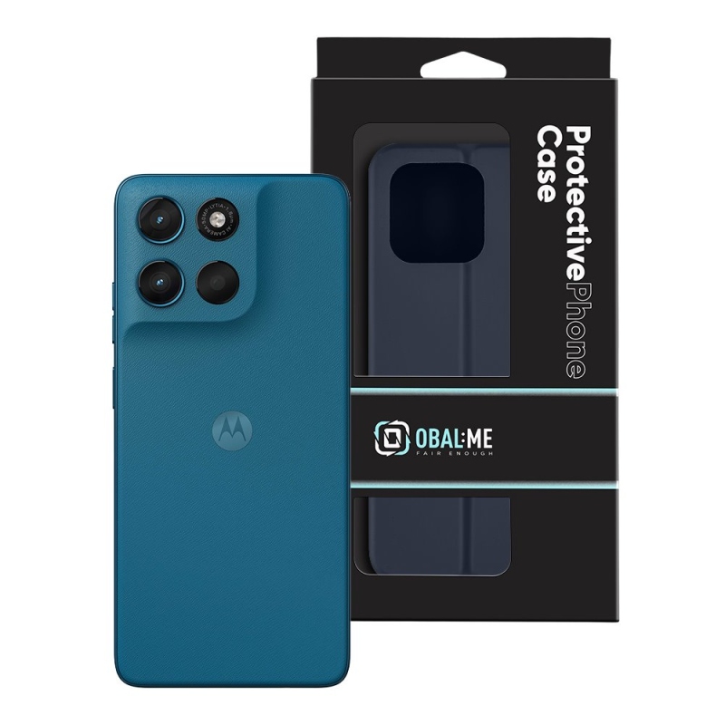 BALENIE:ME SmoothTouch Case pre Motorola G57 Power Dark Blue