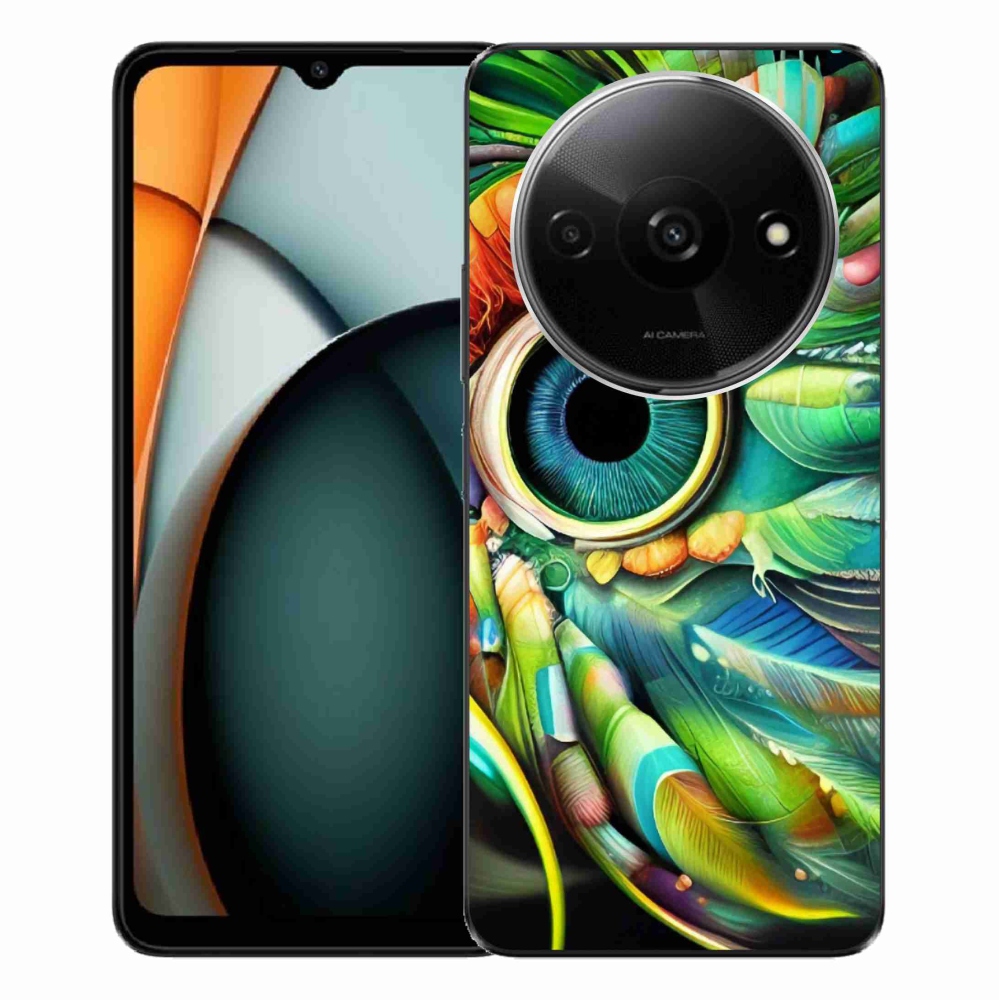 Gélový kryt mmCase na Xiaomi Redmi A3 - abstraktný motív 18