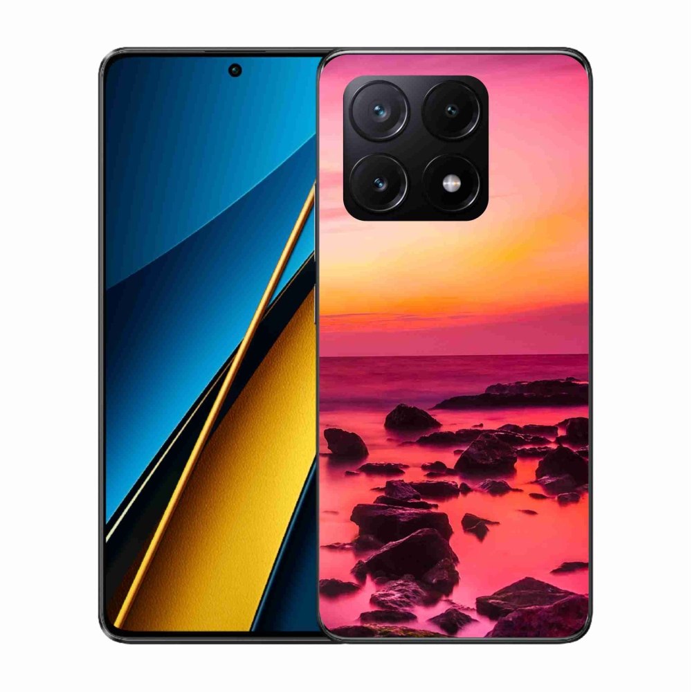 Gélový kryt mmCase na Xiaomi Poco X6 Pro 5G - more a žiara