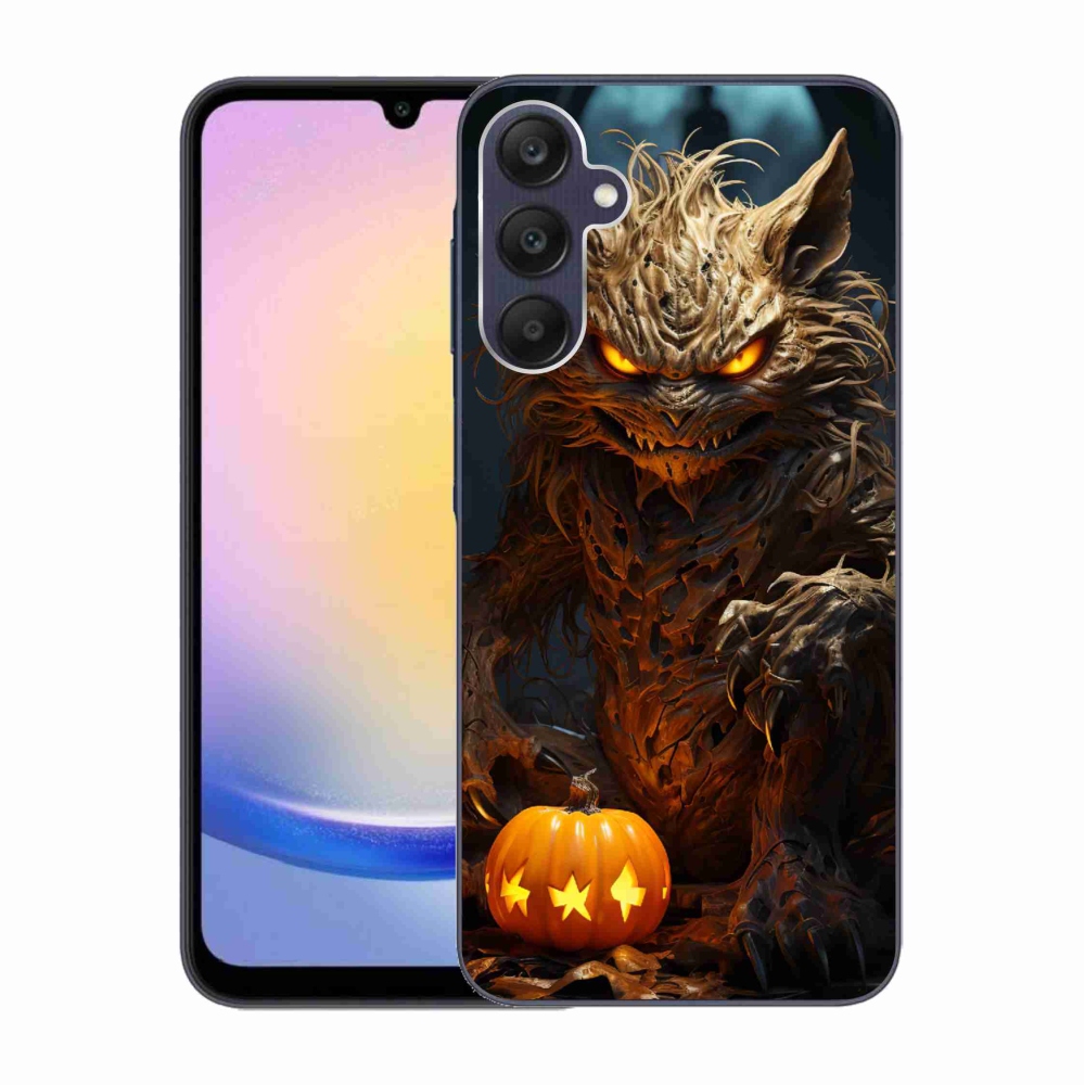 Gélový kryt mmCase na Samsung Galaxy A25 5G - halloweenska príšera