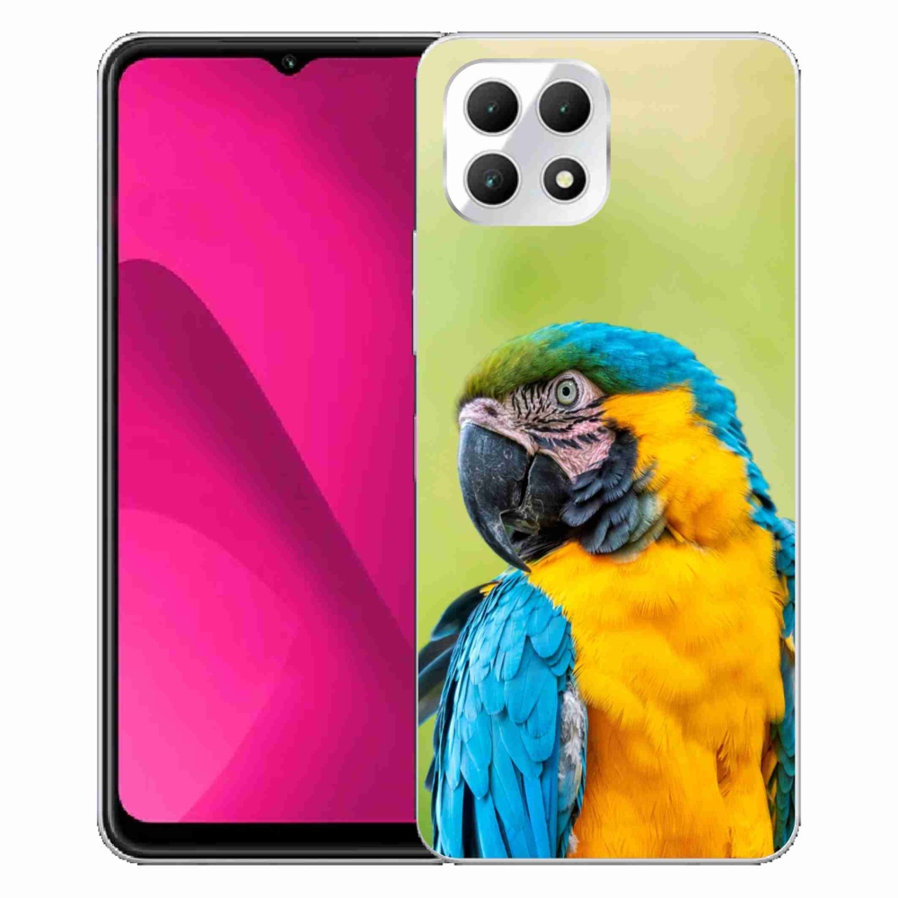 Gélový kryt mmCase na T-Mobile T Phone 2 - papagáj ara 2