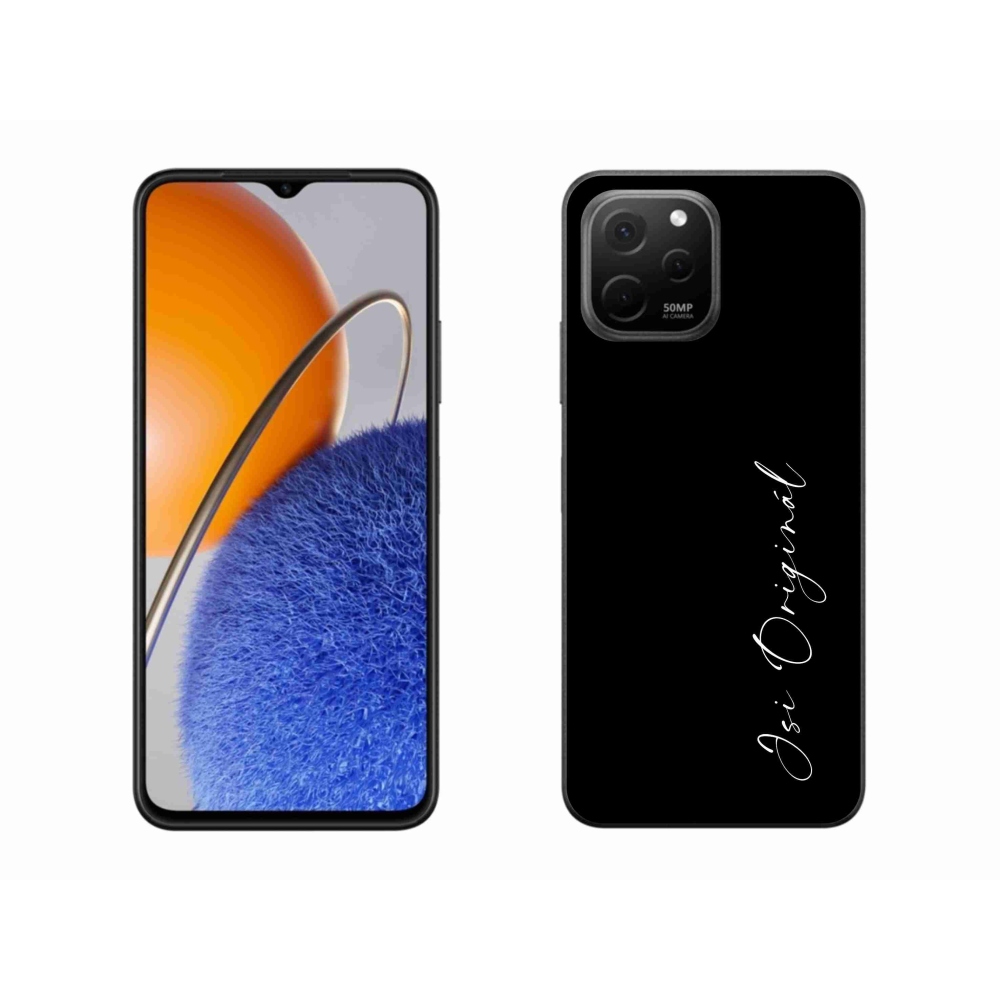 Gélový kryt mmCase na Huawei Nova Y61 - si originál čierne pozadie