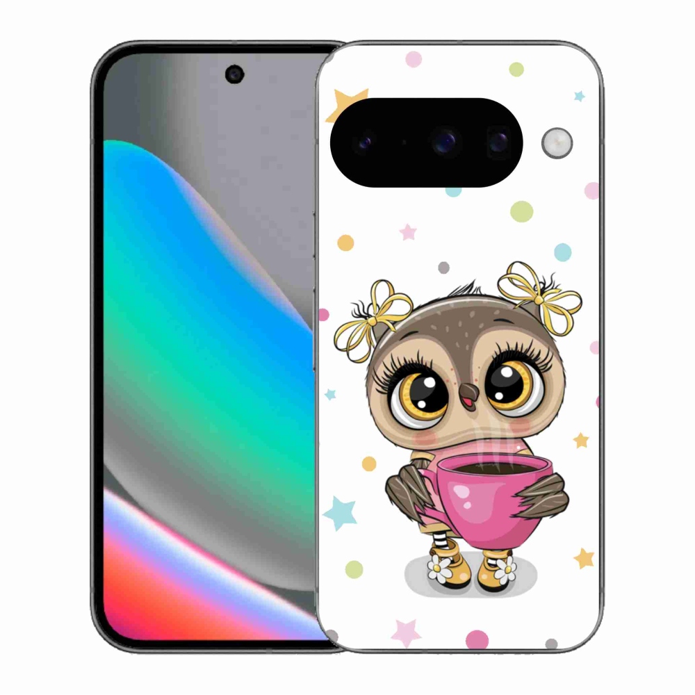 Gélový kryt mmCase na Google Pixel 10 - kreslená sovička